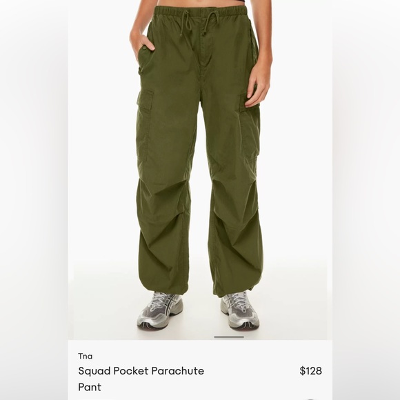 Aritzia TNA parachute pants BLACK - Picture 3 of 6